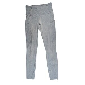 Lululemon Fast and Free High-Rise Leggings with Pockets Blue Marble Size 4